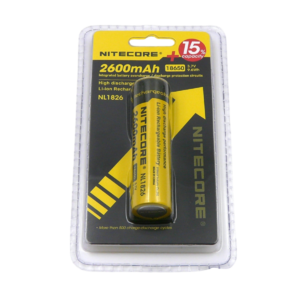 Аккумулятор NITECORE NL1826 18650 LI-ION 3.7v 2600mA 9324, фото 2