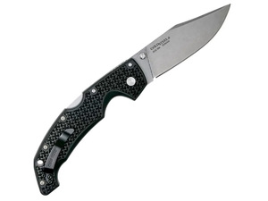 Нож складной Cold Steel Voyager Clip Large Plain AUS10A Griv-Ex, фото 2