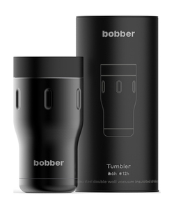 Термокружка Bobber Tumbler (0,35 литра), черная, фото 4