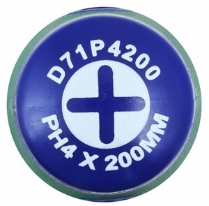 JONNESWAY D71P4200 Отвертка стержневая крестовая ANTI-SLIP GRIP, PH4х200, фото 2