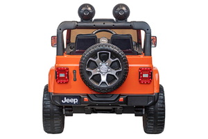 Детский автомобиль Toyland Jeep Rubicon DK-JWR555 Оранжевый, фото 6