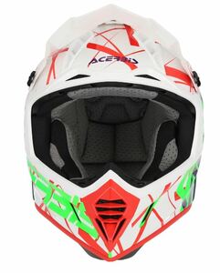 Шлем Acerbis X-TRACK 22-06 Green/White (XS), фото 2