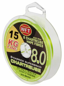 Шнур плетёный WFT KG x8 Chartreuse150/012, фото 1