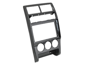 Рамка InCar для UMS LADA Priora 2013-2018, 9" BLACK (тип3), фото 2