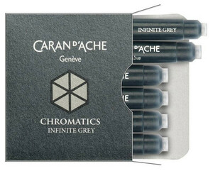 Carandache Чернила (картридж), серый, 6 шт в упаковке, фото 1