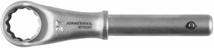 JONNESWAY W77A127 Ключ накидной усиленный, 27 мм, d18.5/190 мм, фото 1