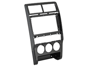 Рамка InCar для UMS LADA Priora 2010-2014, 9" BLACK (тип5), фото 2