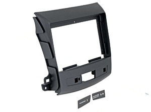 Рамка InCar для UMS MITSUBISHI Outlander II (XL), CITROEN C-Crosser, PEUGEOT 4007, 9" (под штатный пластик), фото 3