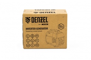 Генератор инверторный GT-2200iS, 2.2 кВт, 230 В, бак 4 л, закрытый корпус, ручной старт Denzel, фото 7