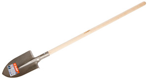 Штыковая лопата ЗУБР Титан с деревянным черенком 4-39416, фото 1