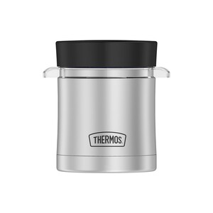 Термос THERMOS TS-3200 SS для еды с ланч-боксом 0.355л (стальной), фото 1