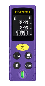 Лазерная рулетка Ermenrich Reel PLUS GK40 Фиолетовый, фото 3