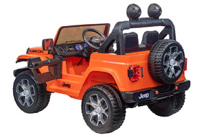 Детский автомобиль Toyland Jeep Rubicon DK-JWR555 Оранжевый, фото 5