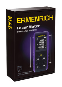 Лазерная рулетка Ermenrich Reel PRO GE100 Фиолетовый, фото 7