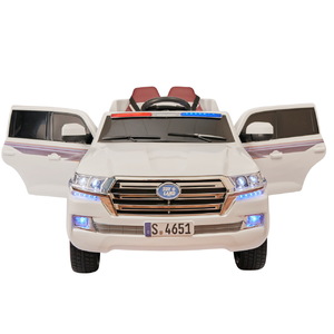 Детский электромобиль Джип ToyLand Land Cruiser YBH4651 Белый, фото 4