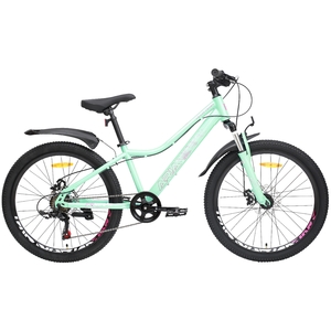 Велосипед Tech Team ARIA 24"х13" бирюзовый 2025, фото 1