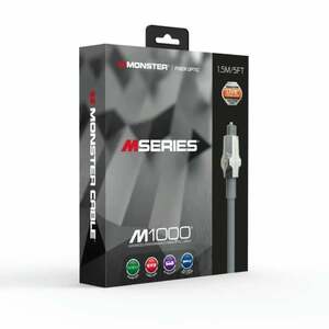 Оптический аудио кабель, Monster Cable Mseries M1000,  1.5m, фото 2