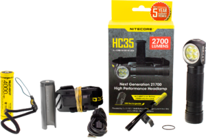 Фонарь налобный / HC35 NITECORE, фото 5