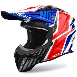 Шлем Airoh AVIATOR ACE 2 PROUD Blue/Red Glossy (S), фото 1