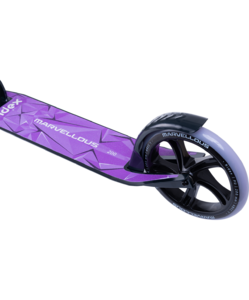 Самокат 2-колесный Ridex Marvellous 200 мм, черный/фиолетовый, фото 5