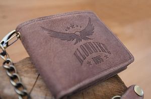 Бумажник Klondike Happy Eagle, коричневый, 12,5x10 см, фото 10