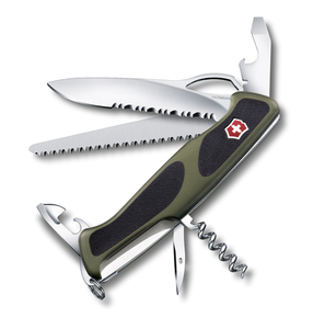 Нож Victorinox RangerGrip 179, 130 мм, 12 функций, зеленый, фото 1