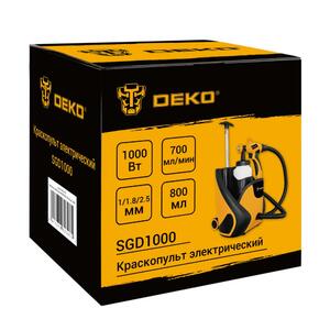 Краскопульт электрический DEKO SGD1000, 800 мл, 1000Вт, фото 7