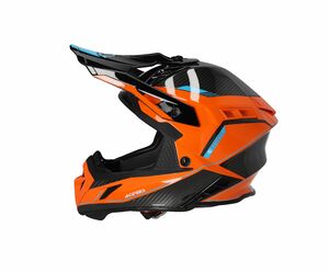 Шлем Acerbis STEEL CARBON 22-06 Orange/Black XL, фото 5