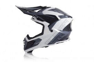 Шлем Acerbis X-TRACK White/Black Glossy M, фото 5