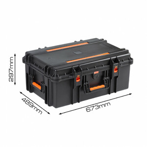 Кейс защитный OffRoadTeam серия Pilgrim модель ORT-P604025, внутренние размеры 600*400*200мм объем 48л, IP67, фото 2