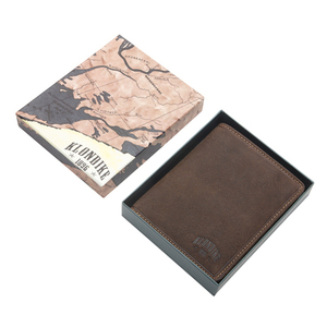 Бумажник Klondike Eric, коричневый, 10x12 см, фото 8