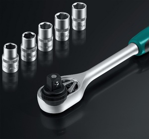 Набор торцовых головок 1/2",1/4", 82шт Kraftool EXPERT QUALITAT SUPER LOCK 27887-H82_z02, фото 6