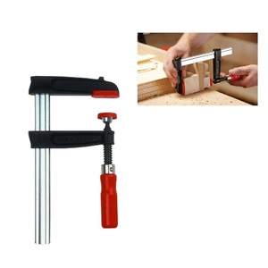 Струбцина BESSEY чугунная 400/120, 5.5 кН, деревянная ручка TPN40S12BE, фото 4