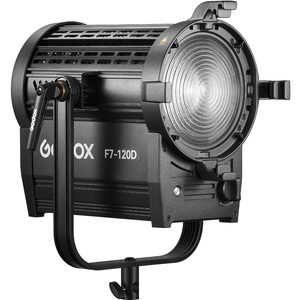 Осветитель светодиодный Godox F7-120D K2 с линзой Френеля, фото 2
