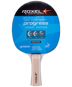 Набор для настольного тенниса Roxel Hobby Progress, 2 ракетки, 3 мяча, сетка, фото 2