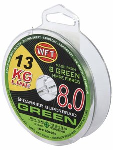 Шнур плетёный WFT KG x8 Green 150/010, фото 1