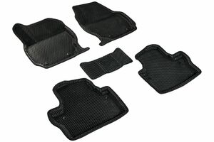 Коврики 3D EVA "РОМБ" Seintex Volvo XC 70 черные, фото 1