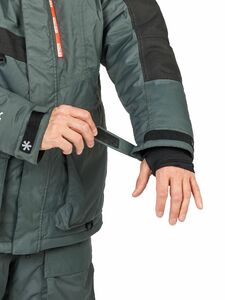 Костюм зимний  Norfin EXTREME 5 PRO 01(черно- серый S ), фото 7