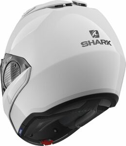 Шлем SHARK EVO GT BLANK White Glossy XL, фото 5