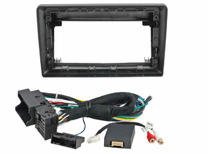 Рамка InCar для UMS OPEL Astra-H, 9" (взамен верх дисплея, провода в комплекте), фото 2