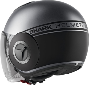 Шлем SHARK NANO STREET NEON MAT Anthracite/Black/Black XS, фото 2