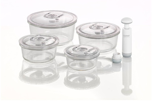 Контейнеры вакуумные CASO VacuBoxx R-set, фото 1