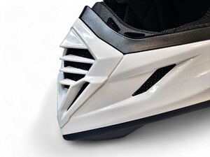 Шлем AiM RH855(Fiber Glass) White Glossy (XL), фото 8