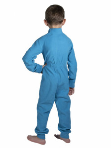 Комбинезон флисовый Norfin KIDS THERMO BLUE 04(голубой р.140-146), фото 4