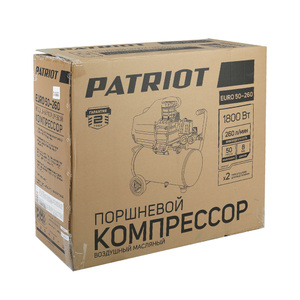 Компрессор поршневой масляный Patriot EURO 50-260, фото 10