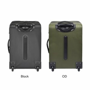 Сумка - рюкзак, дорожная влагозащитная, на колесах Stream Trail Trolley Duffle Kaga OD/Black ST-026699, фото 5