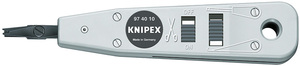 Инструмент для укладки кабелей LSA-Plus и их аналогов, UTP и STP,  Ø 0.4-0.8 мм, длина 175 мм KNIPEX KN-974010