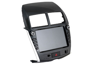 Рамка InCar для UMS MITSUBISHI ASX 2010-2016, CITROEN C4 Aircross 2012-2017, PEUGEOT 4008 2012-2017, 9" (Original style), фото 4