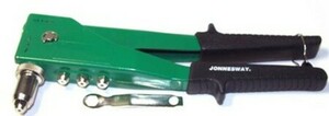 JONNESWAY V1005 Заклепочник ручной рычажный двусторонний, 2.4 - 4.8 мм