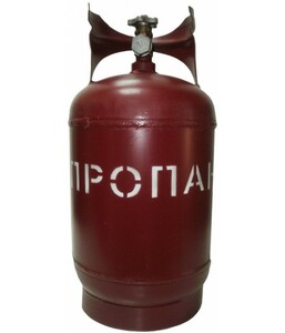 Баллон газовый стальной с вентилем баллонным Крым, 18 л, фото 1